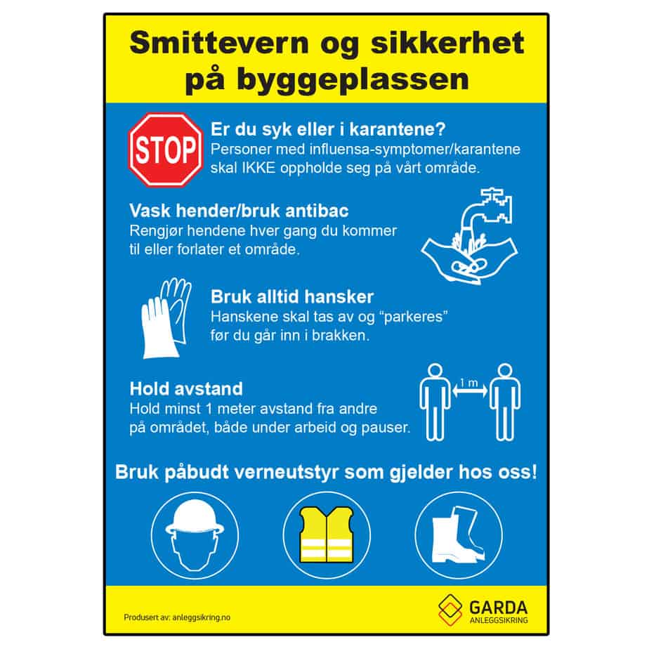 Byggeplass_Smittevern_50x70cm